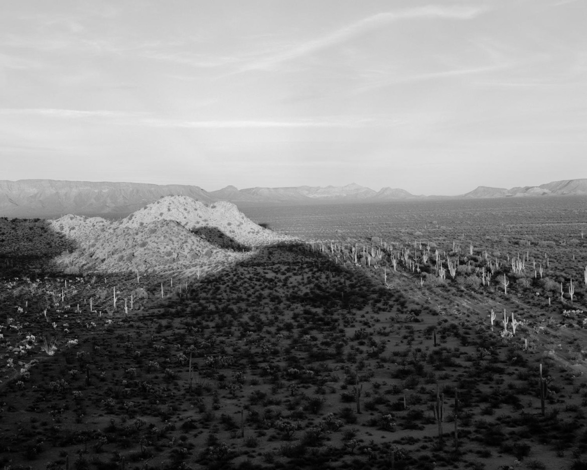 Michael Berman, 94P.197 Grasslands, Peloncillo Mountains, Arizona, 2018, inkjet print