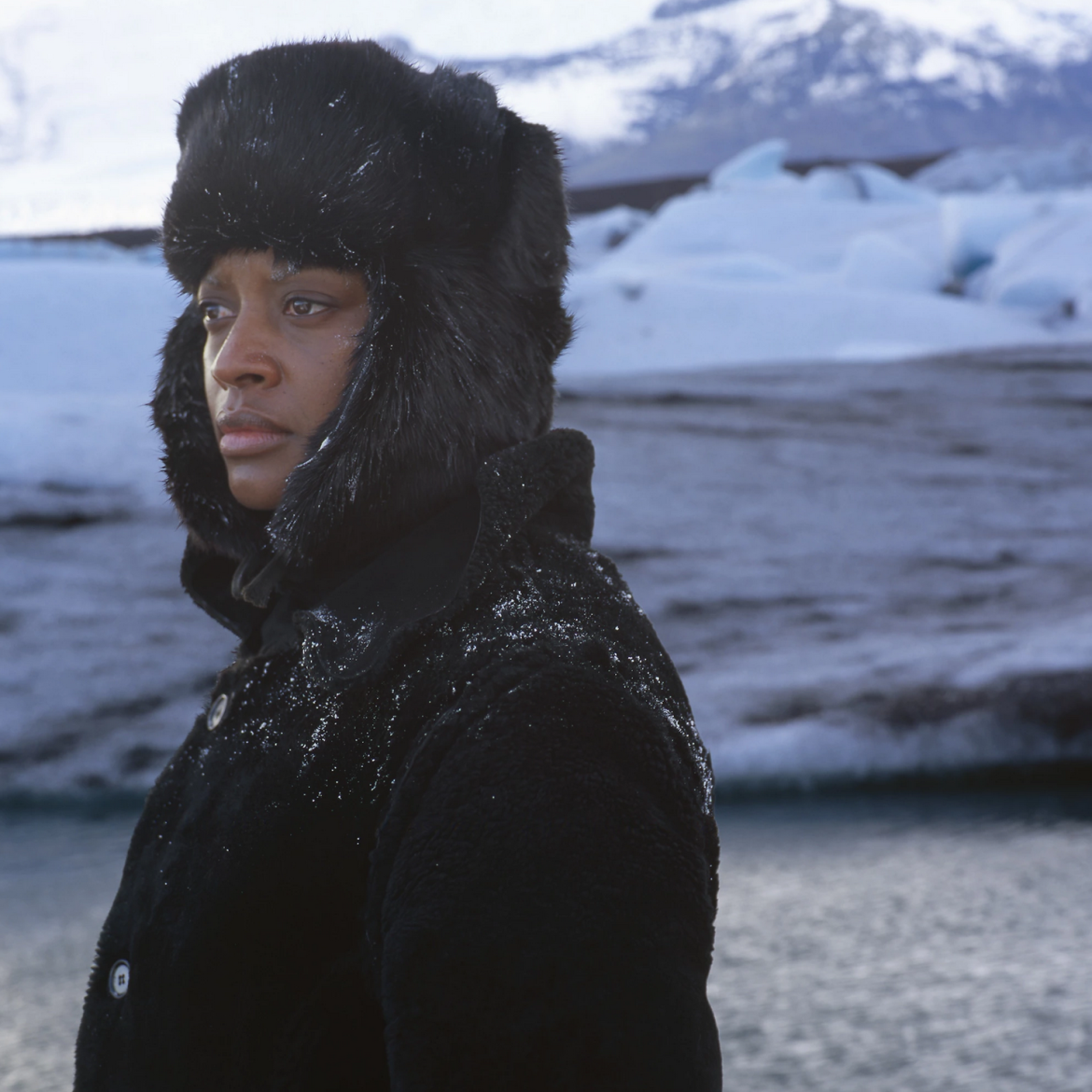 Isaac Julien, True North Series, 2004, unframed, cibachrome laminated on aluminum museum box, 39.37 x 39.37 inches, Courtesy of the Artist and Metro Pictures