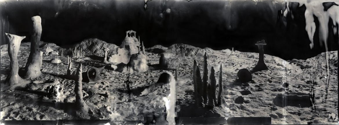 Alison Carey, Ruins of Selene, 2006, pigment ink print, 16 x 38 inches